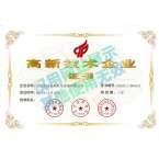 高新技術(shù)企業(yè)證書
